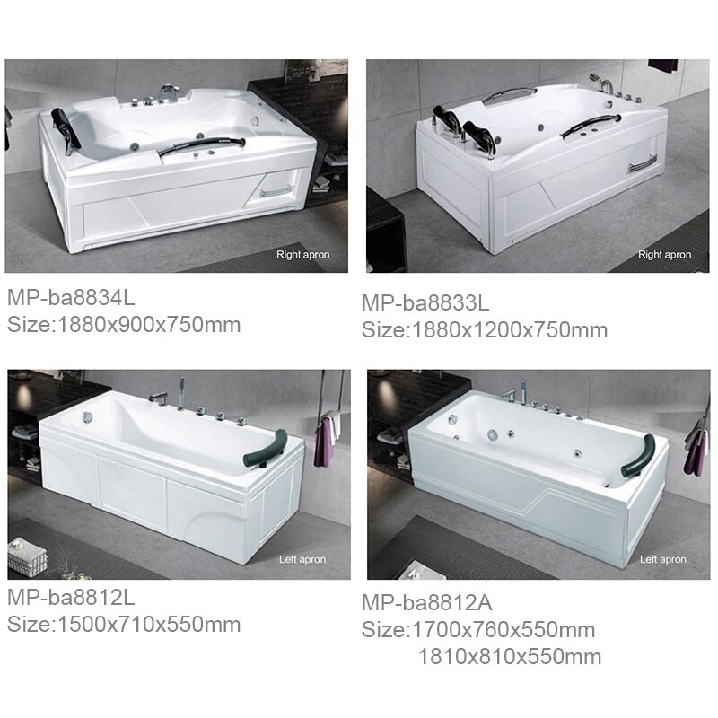 1 Person Whirlpool Massage Bathtub Tub Hot Freestanding Spa Tub touch screen panel indoor massage bathtub European jacuzzier corner massage bathtub cheap price whirlpool bathtub