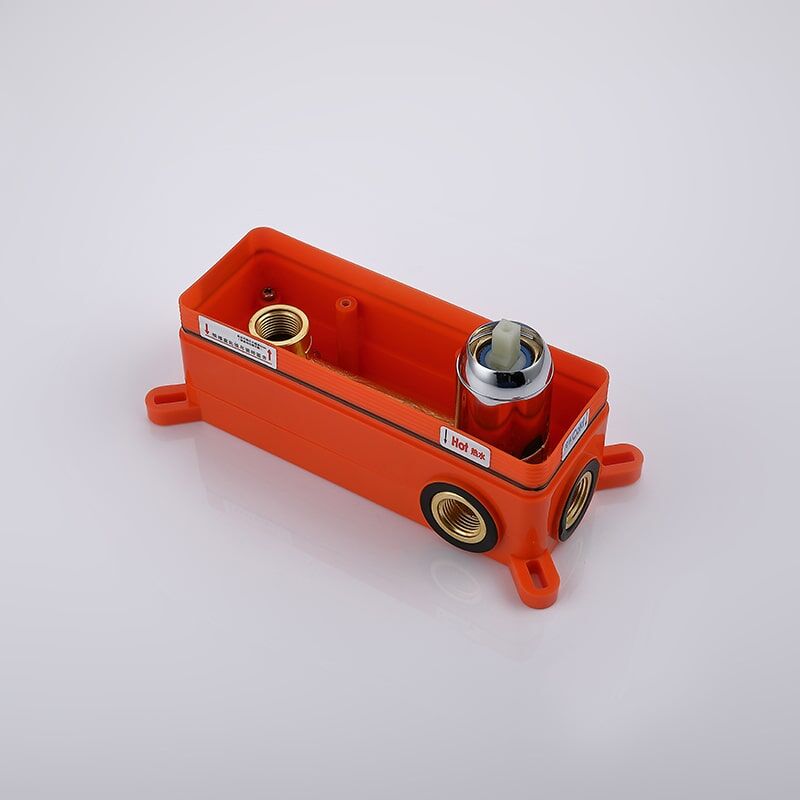 Torneira de parede com alça única para banheiro de hotel Torneira misturadora de água quente e fria Torneira de pia de parede para hotel MP 91225 3 Wall Mounted Faucet Single Handle Hotel Bathroom Basin Faucet Hot Cold Mixer Tap - Imagem 12